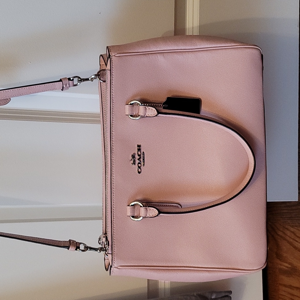 Pink coach bag